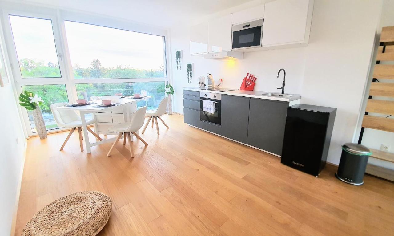 Rooftop Terrace, Free Garage Parking And Pool! 비엔나 외부 사진